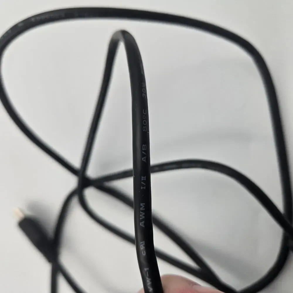 RCA Brand 6 ft Long High-Speed Black HDMI-to-HDMI (Male to Male) Cable Working